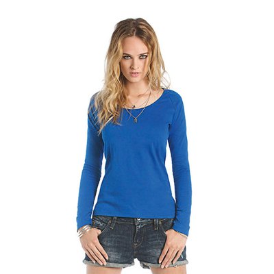 B&C Women Ovale Neck Classic LS