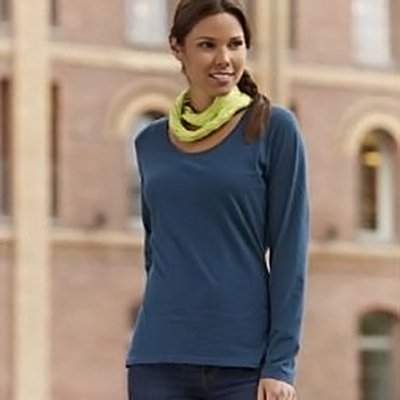James & Nicholson Ladies Shirt Long-Sleeved Medium JN903